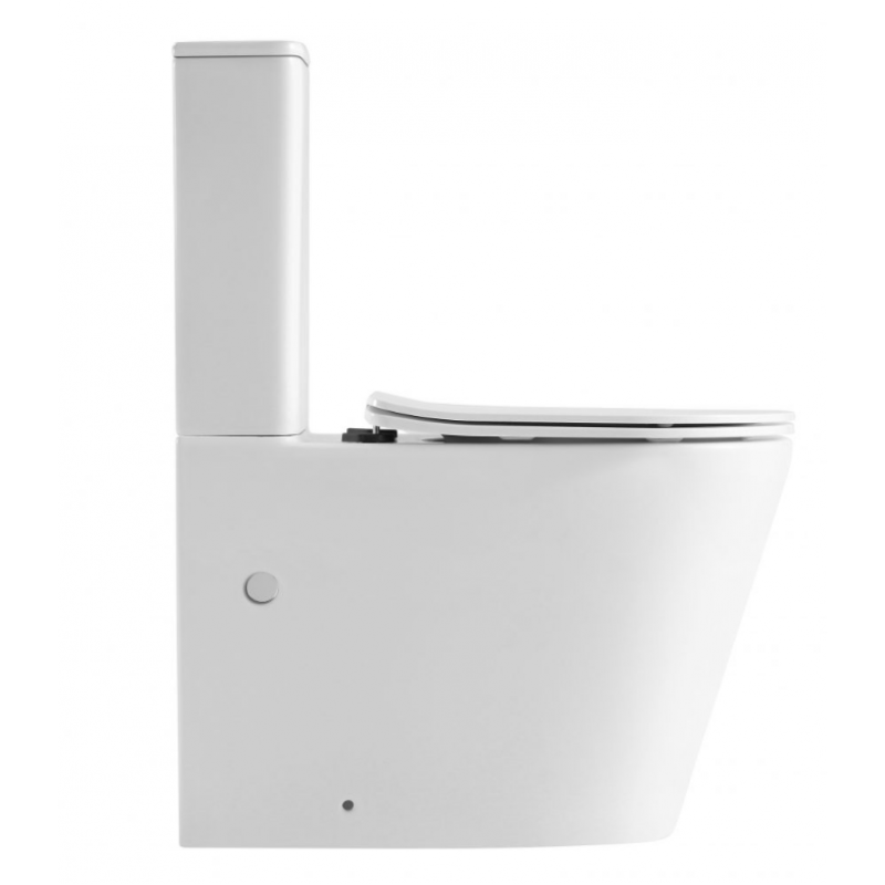Zumi ZERO RIMLESS EXTRA HIGH TONADO FLUSH TOILET SUITE